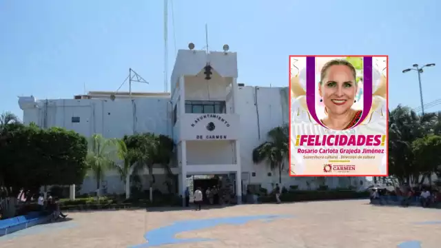 El alcalde de Carmen, Pablo Gutiérrez Lazarus, habría creado un cargo inexistente para mantener en nómina a Rosario Carlota Grajeda Jiménez