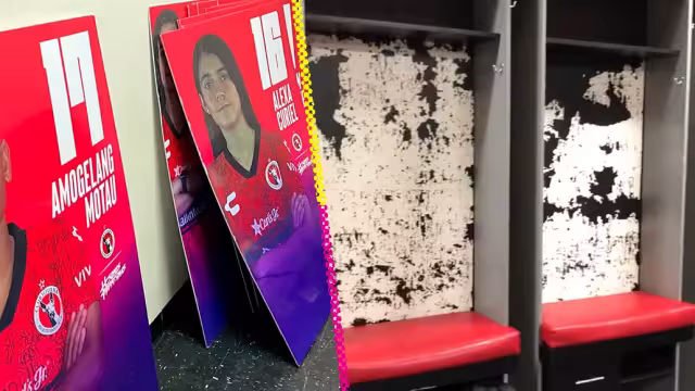 El equipo femenil de Xolos encontró su vestidor destrozado por el Atlas