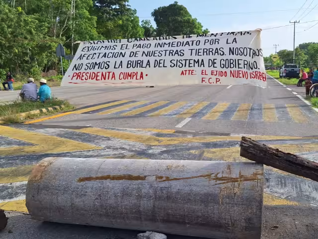 Los manifestantes exigen que por lo que aseguraron de que el acuerdo debe ser mediante un escrito