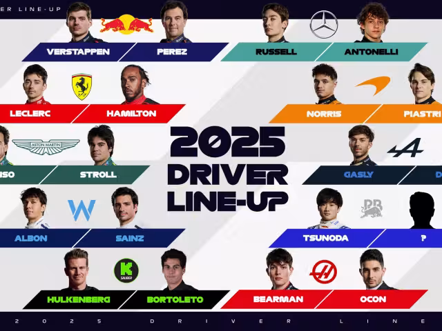 Casi lista la parrilla de 2025