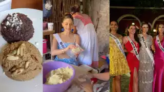 Miss Universo 2024: Reinas de belleza preparan tortillas a mano y descubren el Sikil Pak 