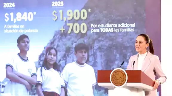 Claudia Sheinbaum: Padres de familia de Cancún esperan cumplimiento de becas Claudia Sheinbaum: Padres de familia de Cancún esperan cumplimiento de becas