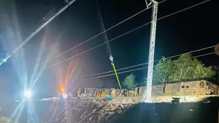 Se descarrila vagón del Tren Maya en Bacalar; autoridades determinarán causas