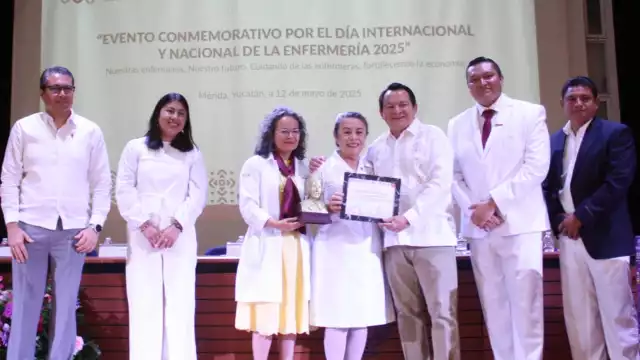 El Gobernador recordó especialmente la labor de las y los enfermeros durante la pandemia de COVID-19