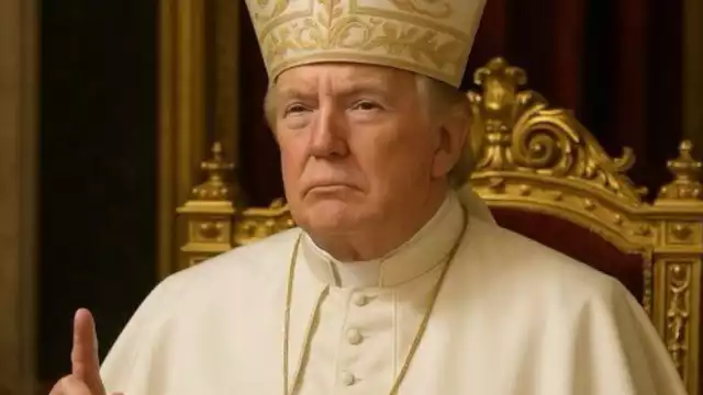 Donald Trump declaró que le gustaría ser papa