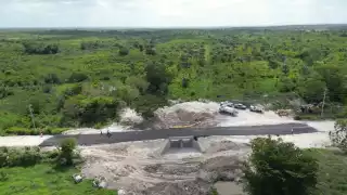 Avanza rehabilitación del puente entre Nuevo Canaán y Miguel Alemán en Quintana Roo