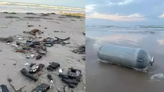 Restos del cohete Starship de Elon Musk, cayeron en las playas de Tamaulipas  