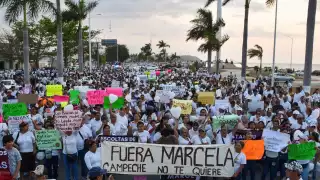 Paro de policías en Campeche: Convocan a marcha por elementos dados de baja  