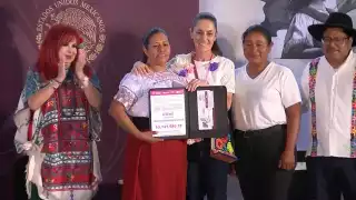 Entrega histórica: Claudia Sheinbaum destina 142 mdp a pueblos originarios en Champotón, Campeche   