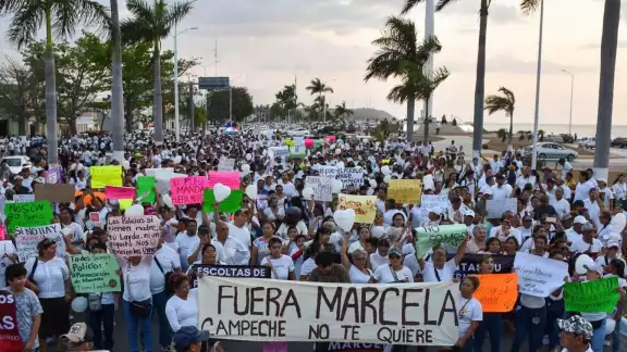 La marcha será el día del informe de Layda Sansores