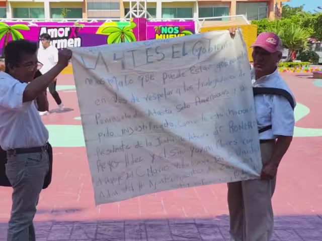 Elio García Rodríguez denuncia despido injustificado y amenazas por autoridades de Atasta