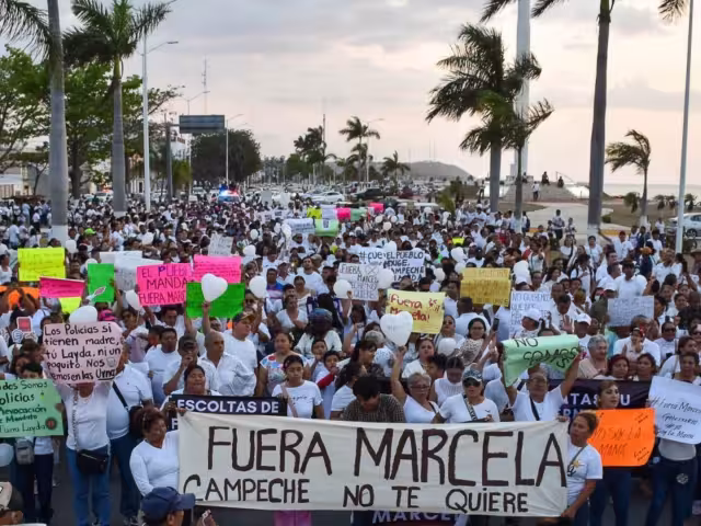 La marcha será el día del informe de Layda Sansores