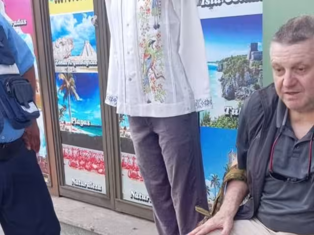 Alerta Segura atiende con oportunidad a ciudadano en el Centro Histórico de Mérida