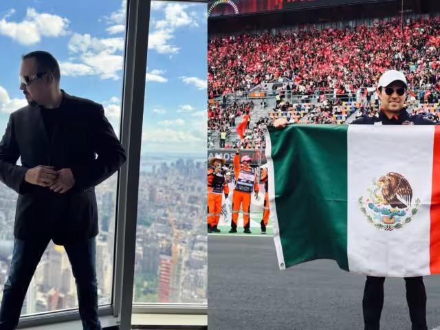Pepe Aguilar le mandó un emotivo mensaje a Sergio Pérez, tras su salida de Red Bull
