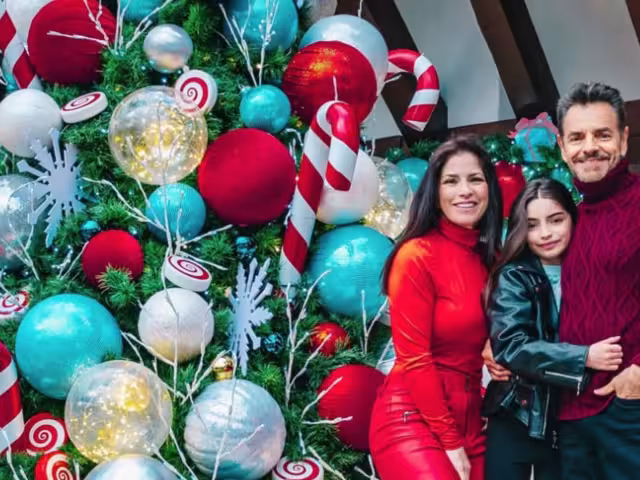 Eugenio Derbez se olvida de las polémicas y celebra la Navidad con fotos en familia