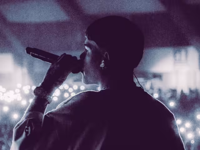 Junior H sufrió un ‘apagón’ por cantar un corrido en la Feria de San Marcos