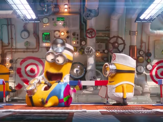 Los Minios sorprendieron al público al ser considerados como parte del espectáculo de inauguración