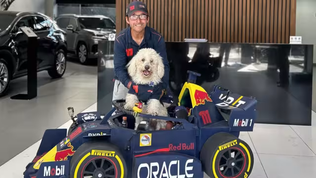 Murió Fabbio, el perrito que era fan de Sergio ‘Checo’ Pérez