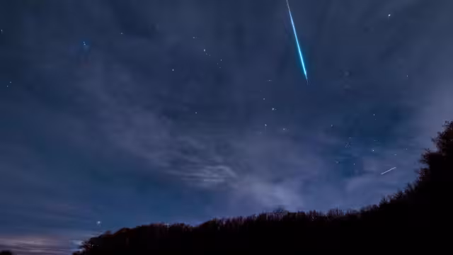 Estos días podrás disfrutar de la lluvia de meteoros Líridas y de Eta Acuáridas