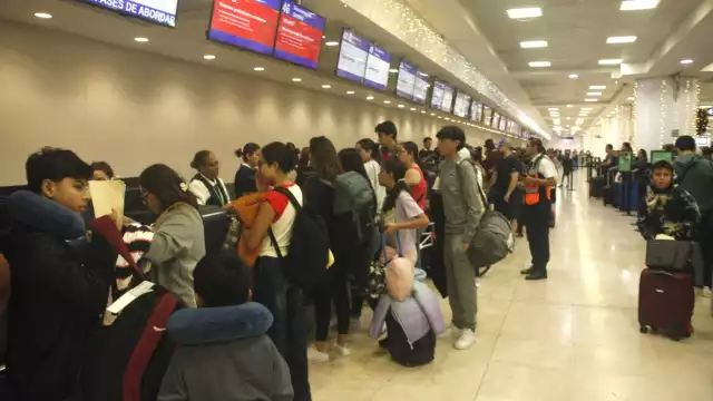 La cifras de llegada  se contabilizando 26 en total