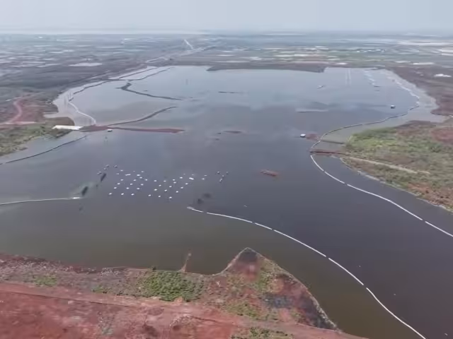 El aeropuerto que se construiría sobre el lago era un proyecto liderado por el ex presidente Enrique Peña Nieto