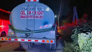 Cuatro personas lesionadas deja una carambola provocada por pipa en la carretera Carmen–Isla Aguada