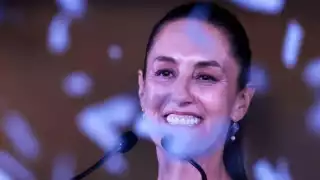 Claudia Sheinbaum sostiene reunión informal con comitiva de Joe Biden