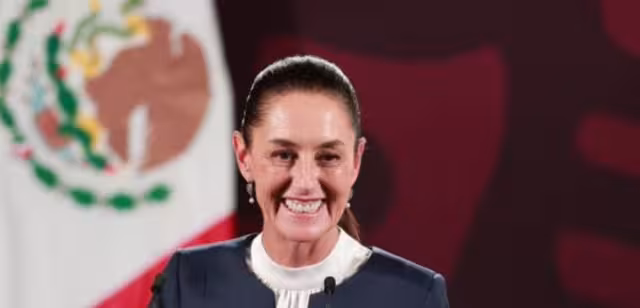 La virtual presidenta electa, Claudia Sheinbaum, recibió en su casa de transición a la canciller de Canadá, Mélanie Joly