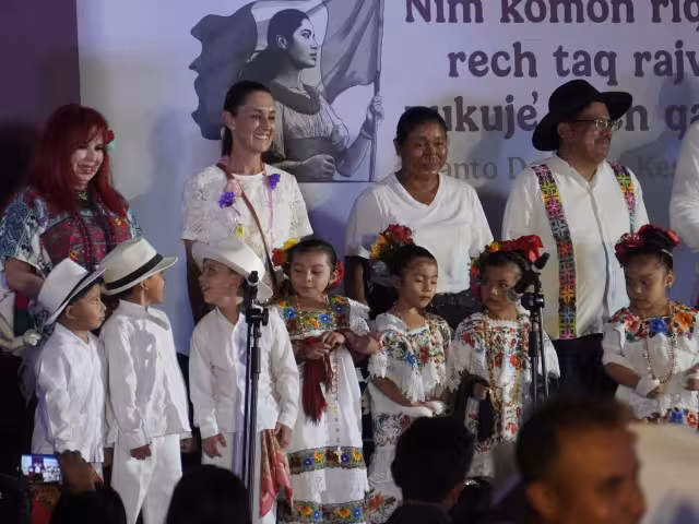 La mandataria específico que los habitantes serán los responsables de administrar sus recursos