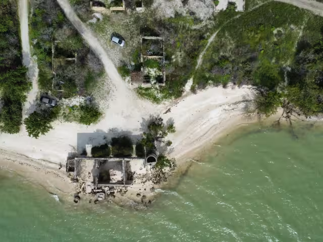 La herradura en la reserva de la biosfera de Celestún, Calkini, Campeche