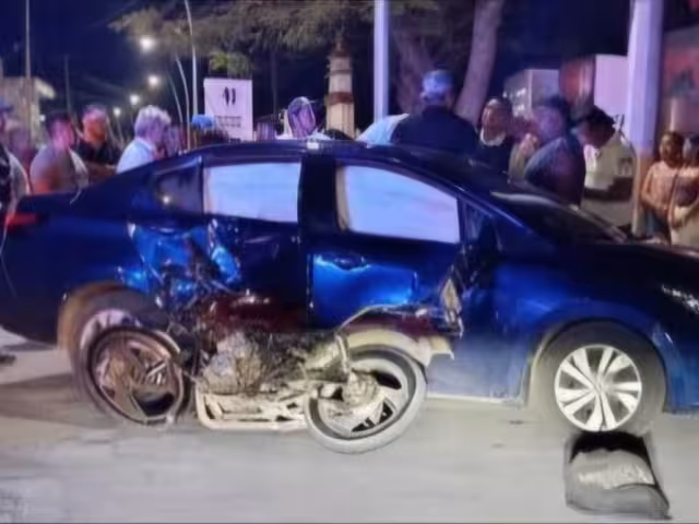 Colisión en la Colosio involucra a bebé de nueve meses