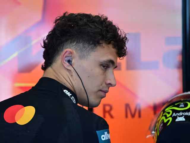 Lando superó a Verstappen
