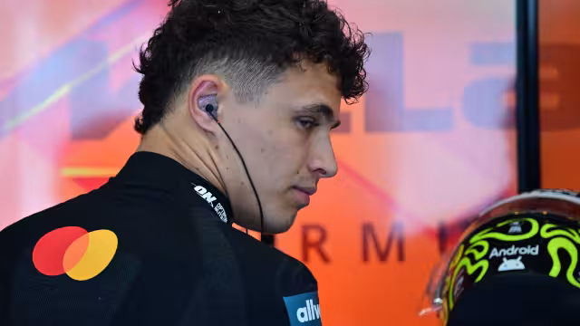 Lando superó a Verstappen