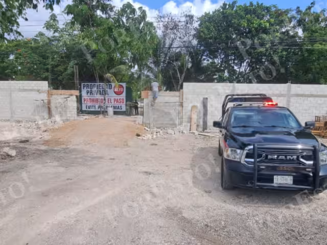 La persona de identidad reservada fue identificada como posible trabajador de costrucción