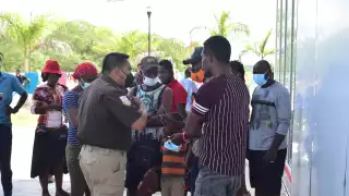 Aumenta llegada de migrantes   a Campeche;  más de 100 atendidos en lo que va del año