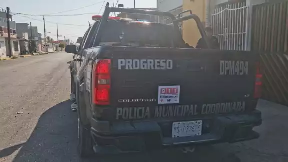 La policía arribó al lugar de los hechos en Progreso La policía arribó al lugar de los hechos en Progreso
