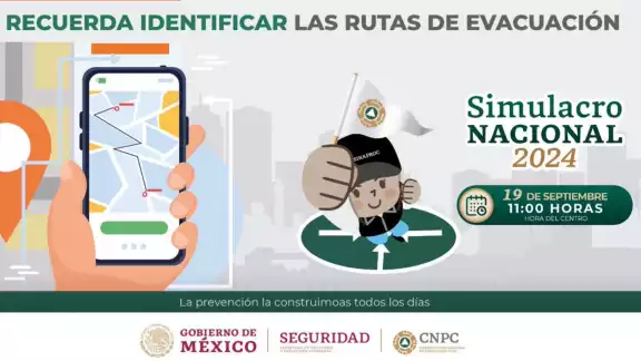 El Gobierno de México te invita a participar de forma activa en el Simulacro Nacional 2024 El Gobierno de México te invita a participar de forma activa en el Simulacro Nacional 2024