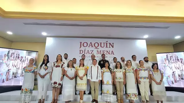Ellos son los integrantes del gabinete de Joaquín Díaz Mena en Yucatán