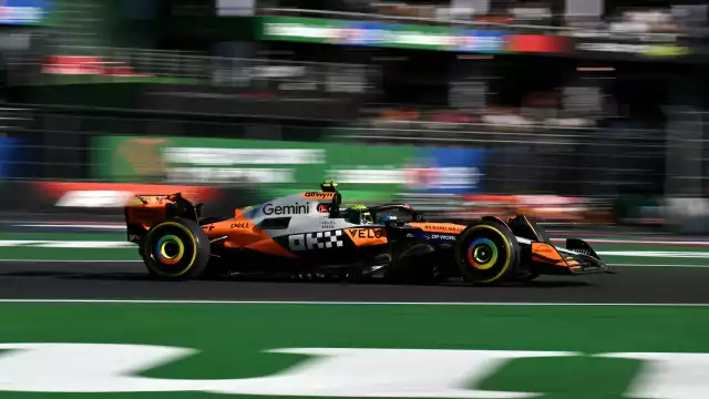 Lando Norris voló en el Autódromo Hermanos Rodríguez y ganó el GP de CDMX.