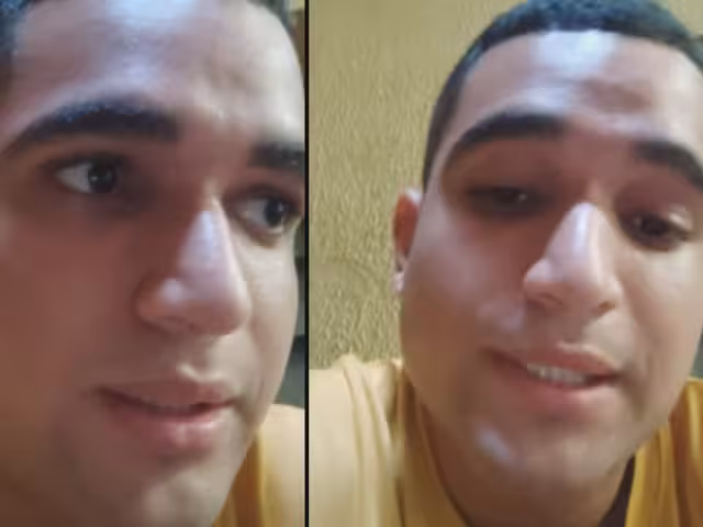 El venezolano se encontraba en medio de un momento de alto peligro