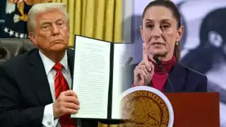 Trump exige agua a México para Texas y amenaza con aranceles; Sheinbaum responde con firmeza 