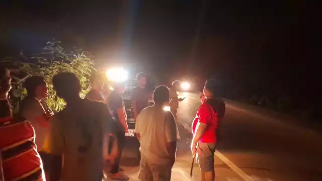 Se reportó un nuevo intento de robo de cableado eléctrico sobre la carretera federal Champotón – Campeche, a la altura de Ciudad del Sol.