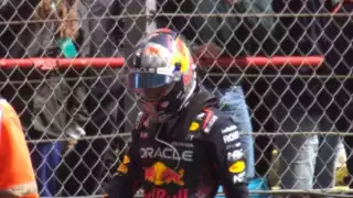 Checo Pérez sufre derrape y arrancará penúltimo en el GP de Gran Bretaña: VIDEO