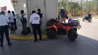 Semáforo ocasiona choque en Campeche; los afectados señalaban estar en luz verde 