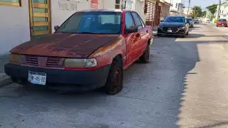 Esto es lo que pasa cuando abandonas un coche en la vía pública de Ciudad del Carmen
