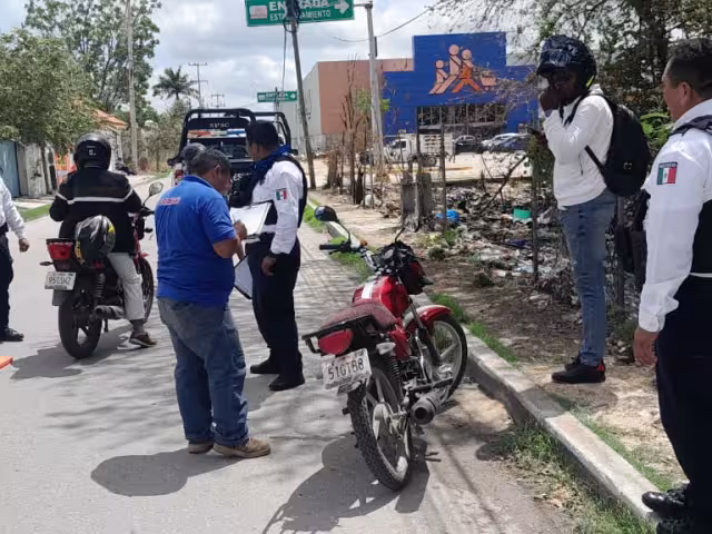 Los conductores fueron multados pero no arrestados.
