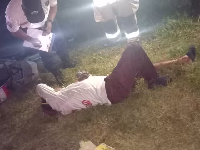 Peregrino lesionado