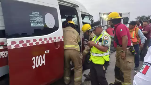 10 lesionados: 5 atendidos en el lugar, 5 trasladados a hospital