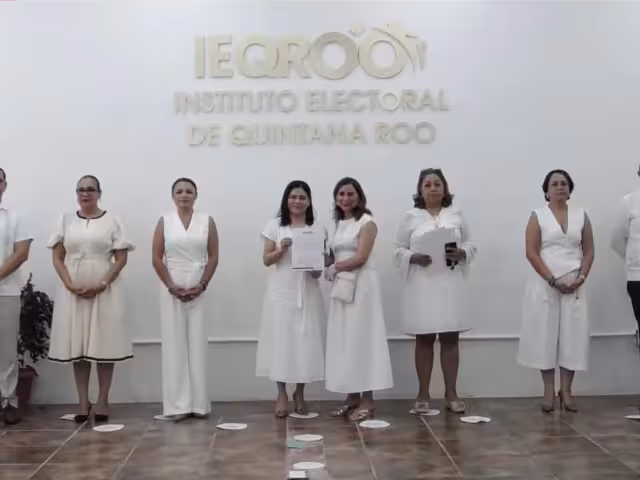 El acto protocolario se realizó en el Instituto Electoral de Quintana Roo.