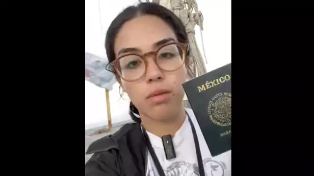 Arlin Medrano y otros seis activistas mexicanos fueron interceptados y llevados a Israel.